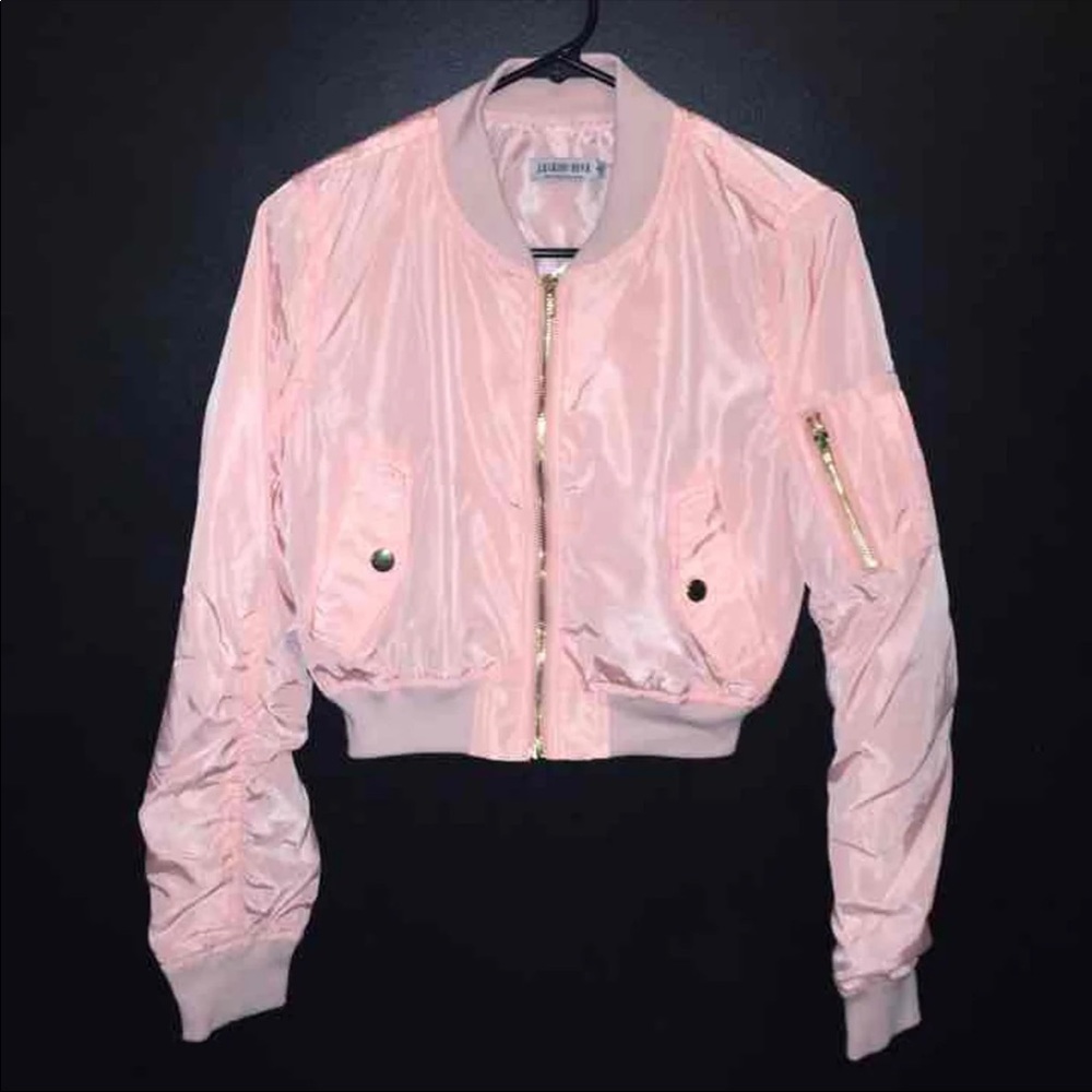 Pink Bomber Jacket